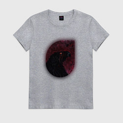 Женская футболка Орёл со шрамом