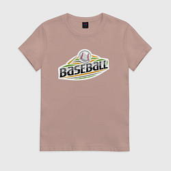 Женская футболка Бейсбол спорт