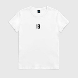 Женская футболка Russia 13