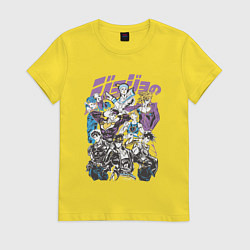 Женская футболка Джоджо JoJo Bizarre Adventure