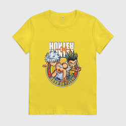 Женская футболка Hunter x Hunter Килуа и Гон