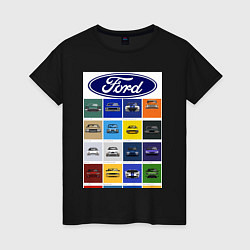 Женская футболка Ford модели