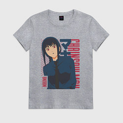 Женская футболка Человек-бензопила Макима Makima