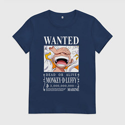 Женская футболка Monkey D Luffy - wanted