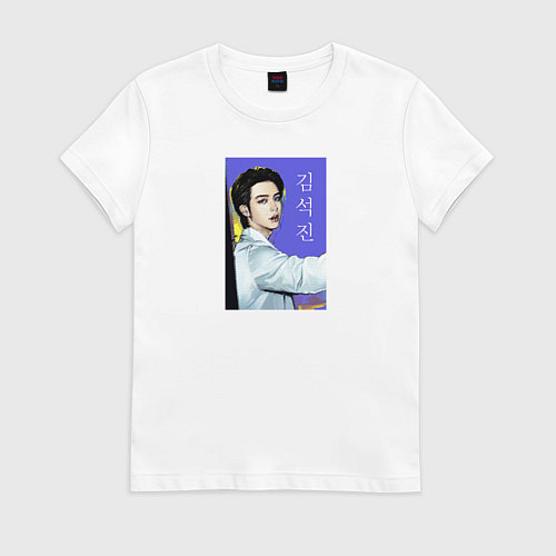 Женская футболка Чин Butter / Белый – фото 1