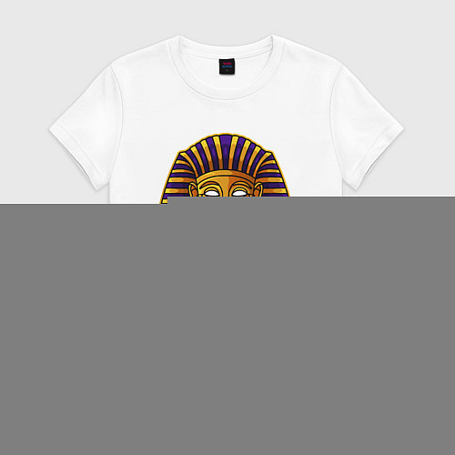 Женская футболка Древний фараон / Белый – фото 1