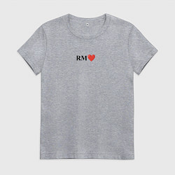 Женская футболка BTS - RM