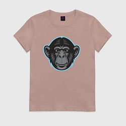 Женская футболка Funny monkey