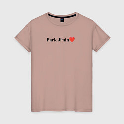 Женская футболка BTS Park Jimin