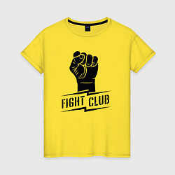 Женская футболка Fight club warrior