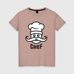 Женская футболка Chef