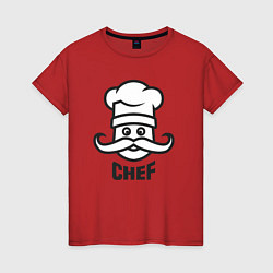 Женская футболка Chef