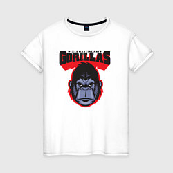 Женская футболка Gorillas MMA