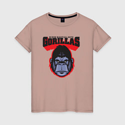 Женская футболка Gorillas MMA