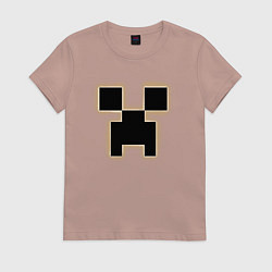 Женская футболка Логотип игры Майнкрафт