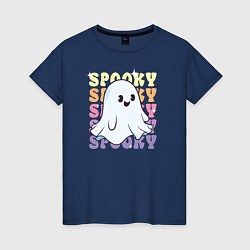 Женская футболка Cute little spooky ghost