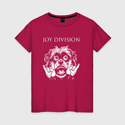 Женская футболка Joy Division rock dog