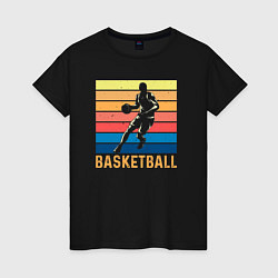 Женская футболка Basketball lettering