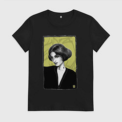 Женская футболка Желтоглазая мадам