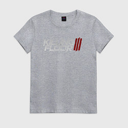 Женская футболка Killing floor 3 logo