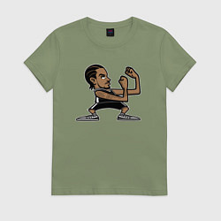 Женская футболка Кавай Леонард