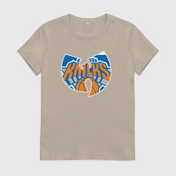Женская футболка Wu-tang knicks
