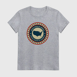 Женская футболка American mood