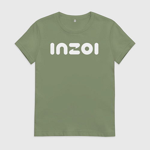 Женская футболка Inzoi logo / Авокадо – фото 1