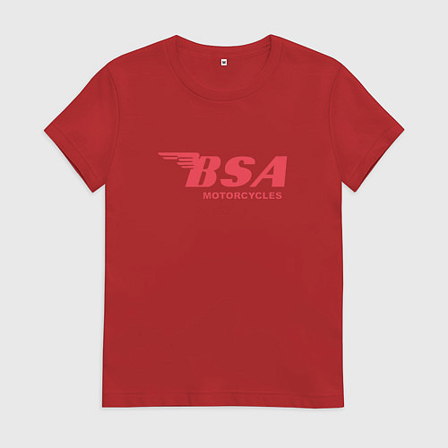 Женская футболка Легенда мотоциклов / Красный – фото 1