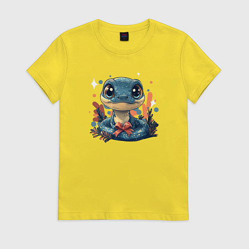 Женская футболка Змайка / Желтый – фото 1