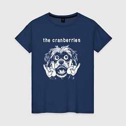 Женская футболка The Cranberries rock dog