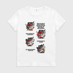 Женская футболка Бутхилл фразы