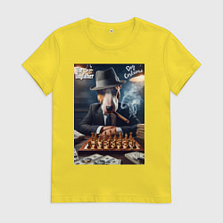 Женская футболка Dog Corleone - meme