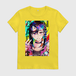 Женская футболка Дандадан: Момо Аясэ