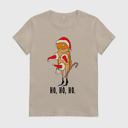 Женская футболка Новогодняя жаба