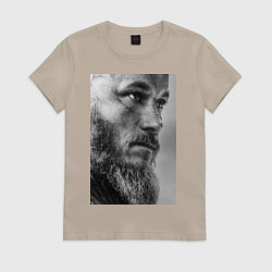 Женская футболка Рагнар: воин севера