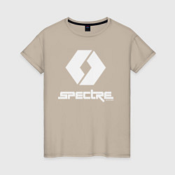 Женская футболка Spectre divide logo