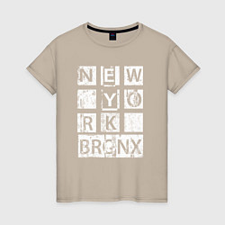 Женская футболка New York Bronx