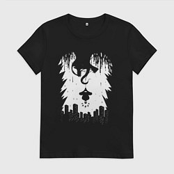 Женская футболка Веном и Человек паук