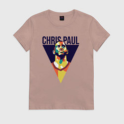 Женская футболка Крис Пол