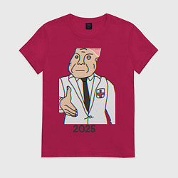 Женская футболка Дурка новый год