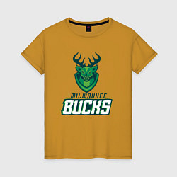 Женская футболка Milwaukee Bucks NBA