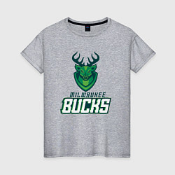 Женская футболка Milwaukee Bucks NBA