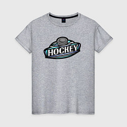 Женская футболка Hockey sport