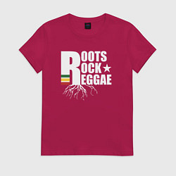 Женская футболка Roots reggae