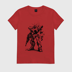 Женская футболка Боевой бот