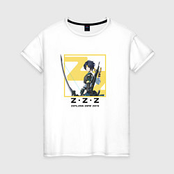 Женская футболка Асаба Харумаса - Zenless Zone Zero