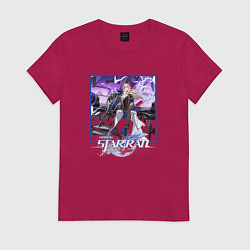 Женская футболка Сервал