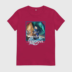 Женская футболка Рысь Ландау