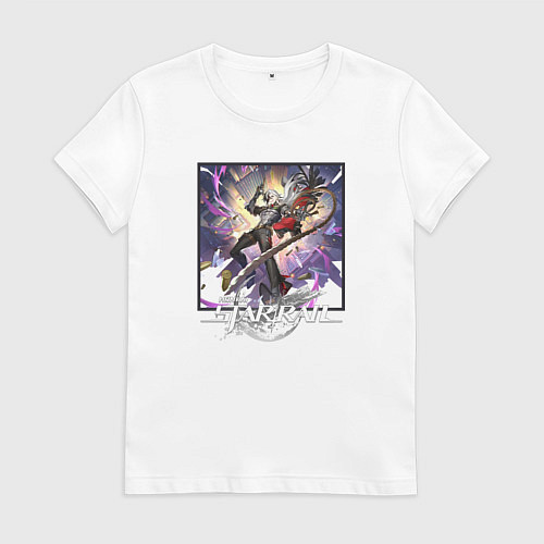 Женская футболка Бутхилл / Белый – фото 1